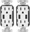 Leviton T5632-2Pk USB Charger/Tamper-Resistant Duplex Receptacle, 15-Amp, 2-Pack, White(wall plates excluded) - Consavvy
