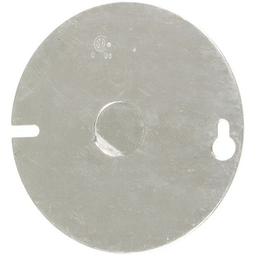 VISTA 20102 1Pack 4" Round Cover with ½" Centre knockout - Consavvy