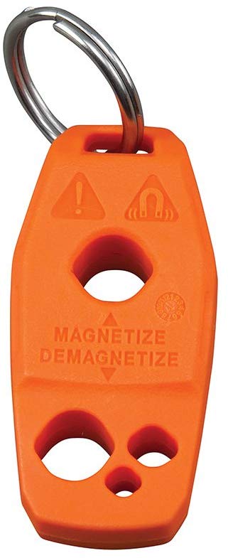 Klein Tools MAG2 Demagnetizer/Magnetizer for Screwdriver Bits and Tips, Makes Tools Magnetic with Powerful Rare-Earth Magnet - Consavvy