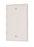 VISTA 45303 1Pack/10 Pack Blank Wall Plate - White - Consavvy