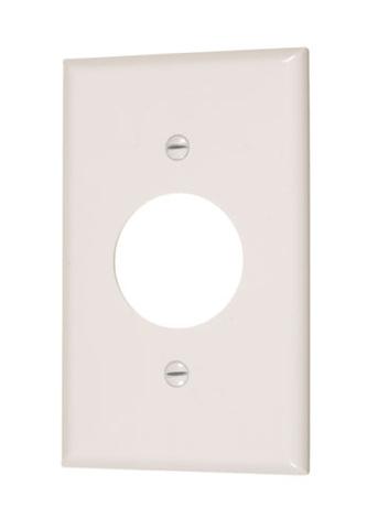VISTA 45318 ROUND SINGLE OUTLET WALL PLATE 1Pack/10Pack