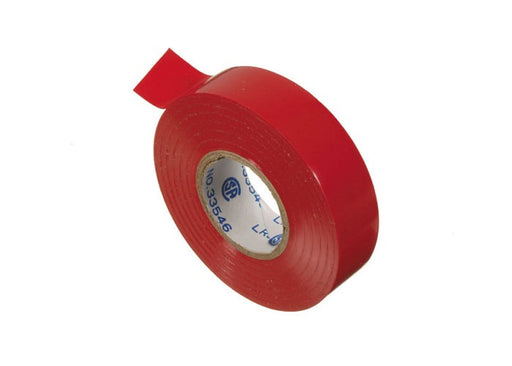 VISTA 45525 1Pack/ 5 Pack Electrical Tape-66' - Red - Consavvy