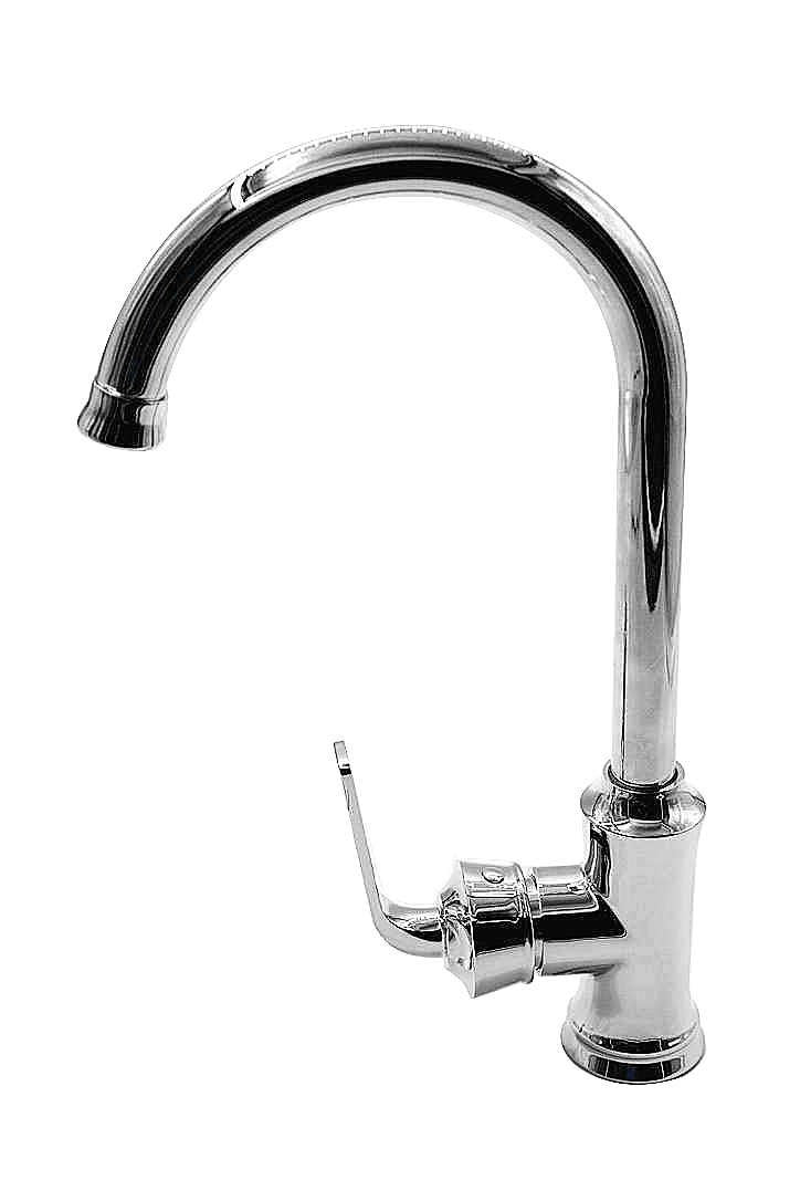 Stainless Steel Single Handle Kitchen Sink Faucet, Easy Installation Kitchen Faucets - Consavvy