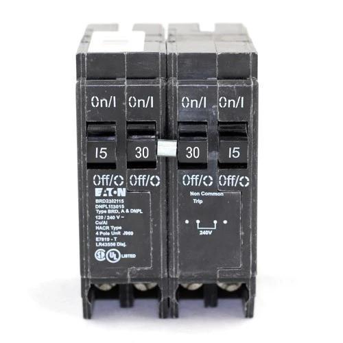 Eaton DNPL153015 Cutler-Hammer 15-30-15 Amp Plug-in Circuit Breaker