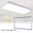 1-Pack 2x4FT Surface Mount Kit, Dawnray Ceiling Frame Kit for 2x4FT LED Panel Light/Drop Ceiling Light Aluminum - Consavvy