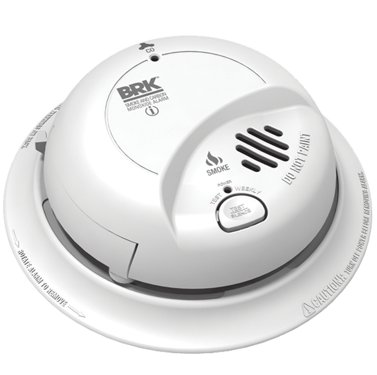 BRK 120V AC Smoke & Carbon Monoxide Alarm with battery back-up -SC9120BA - Consavvy