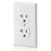 Leviton T5820-W 20A 125V Tamper-Resistant Duplex Outlet White (Wall Plates Excluded)