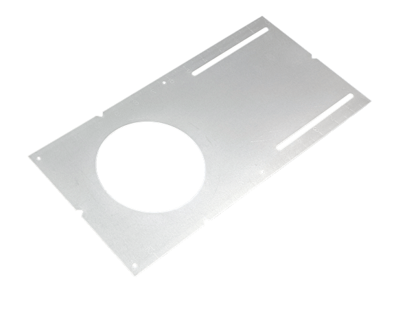 4" Mounting Plate (No Lip) for 4" retrofit housings and 4" Slim Panels With scales - Consavvy