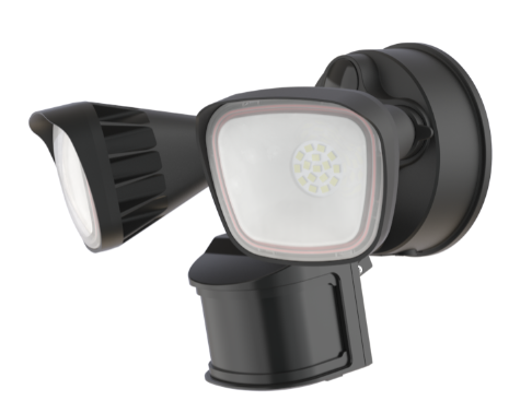 NEXLEDS Double Head Sensor LED Security Light Black/White 3000K/4000K/5000K